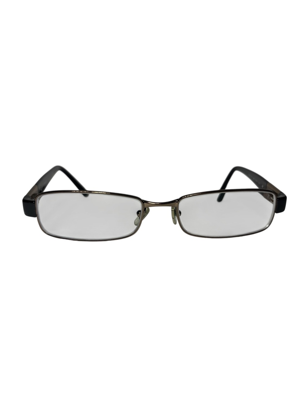 Vintage Y2K Versace Eyeglasses Womens Brown Rectangular Mod 1121 1061 53-17-135